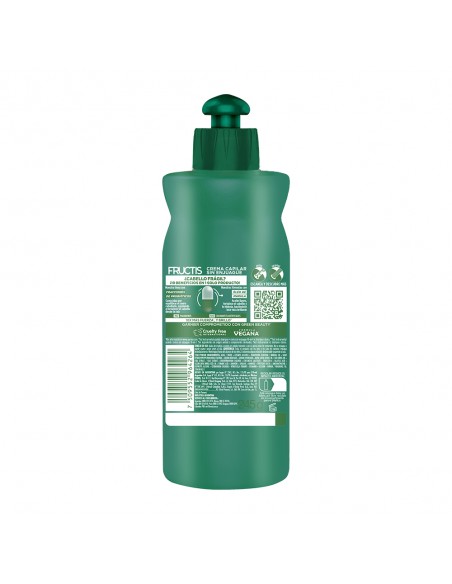 CREMA PARA PEINAR FRUCTIS PROBIOTICOS FUERZA 10 EN 1 250 cc