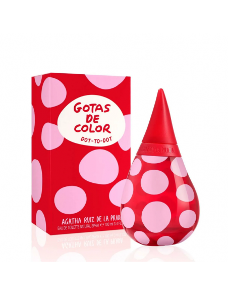 FRAGANCIAS SEMI-SELECTIVAS AGATHA RUIZ GOTAS DE COLOR DOT TO DOT EDT 100 cc