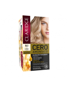 KIT SIN AMONIACO CLARIDGE RUBIO CLARO CENIZA T 9.1  