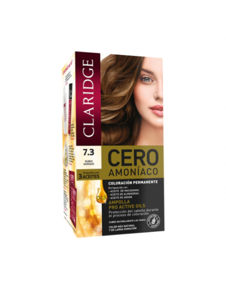KIT SIN AMONIACO CLARIDGE RUBIO DORADO T 7.3  