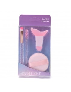 PINCELES Y BROCHAS SKORA set x 4 uni 1 un