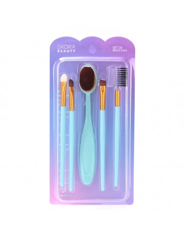 PINCELES Y BROCHAS SKORA SET X 5 UN 1 UN