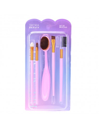 PINCELES Y BROCHAS SKORA SET X 5 UN 1 UN