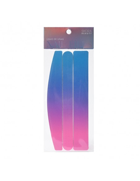 LIMAS SKORA SET ROMBO+CUADRADA+RECTANGULAR 3 UN