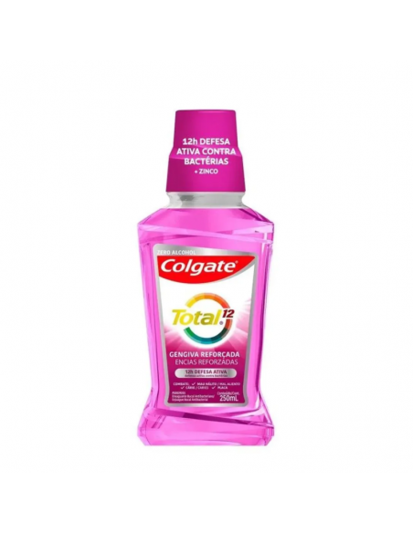 ENJUAGUE BUCAL COLGATE total 12 encias 250 cc