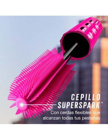 MASCARA PARA PESTAÑAS MAYBELLINE FIREWORK WTP VERY BLACK  