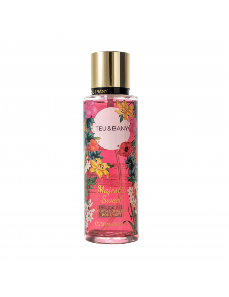 COLONIAS/PERFUMES/LOCIONES TEU & BANY MIST MAJESTIC SWEET 250 cc