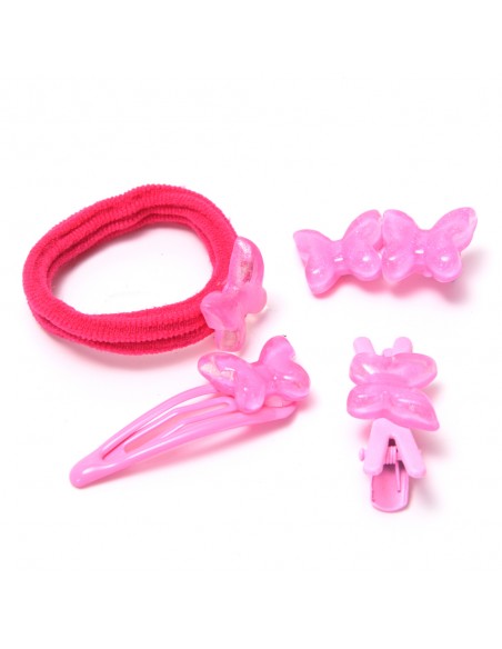 PELO-BROCHES Y COLITAS- SKORA SET INFANTIL  