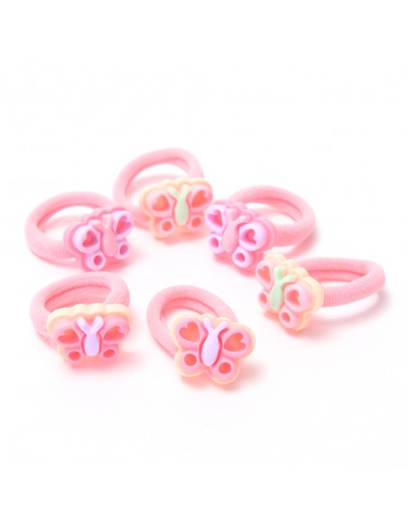 PELO-BROCHES Y COLITAS- SKORA SET INFANTIL 6 un