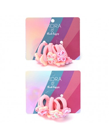 PELO-BROCHES Y COLITAS- SKORA SET INFANTIL 6 UN