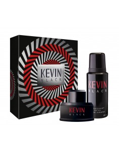 SET DE PERFUME KEVIN BLACK EDT + DEO X 150CC 60 cc