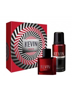SET DE PERFUME KEVIN RED EDT + DEO X 150CC 60 cc