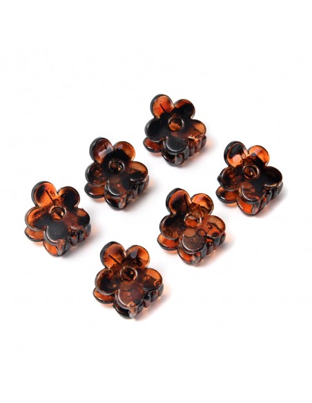 PELO-BROCHES Y COLITAS- SKORA SET BROCHES MARGARITAS 6 un