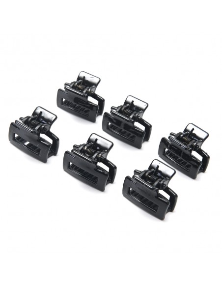 PELO-BROCHES Y COLITAS- SKORA SET RECTANGULAR 6 un