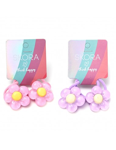 PELO-BROCHES Y COLITAS- SKORA SET GOMITAS INFANTIL MARGARITA ACRI 2 UN