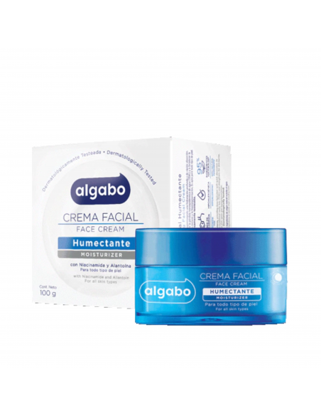 CREMA PARA ROSTRO ALGABO HUMECTANTE 100 gr