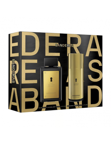 SET A BANDERAS GOLDEN SECRET EDT 100CC+DEO