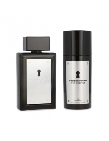 SET DE PERFUME ANTONIO BANDERAS THE SECRET EDT + DEO X150 100 CC
