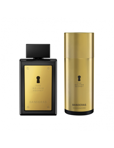 SET A BANDERAS GOLDEN SECRET EDT 100CC+DEO