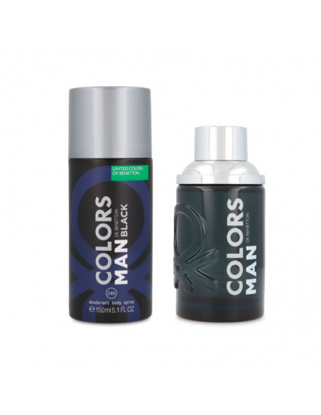 SET BNT COLORS BLACK EDT 100CC+ DEO150