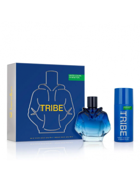 SET BENETTON TRIBE EDT X90CC+DEO150 