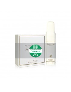 SET DE PERFUME WELLINGTON POLO CLUB EDP SHINE CLAS + DEO 150CC REGALO 100 cc