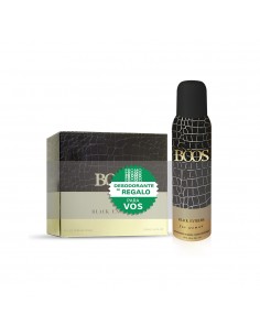 SET DE PERFUME BOOS BLACK EXTREME EDP+DEO 150 DE REGALO 100 cc