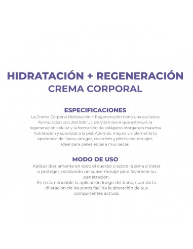 CREMA PARA CUERPO DERMAGLOS REGENERACIóN INTENSIVA 100 GR