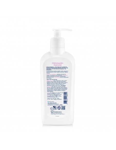 CREMA PARA CUERPO DERMAGLOS EMULSION HIDRATANTE ESENCIAL 300 cc