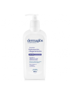 CREMA PARA CUERPO DERMAGLOS EMULSION HIDRATANTE+REGENERACION 300 cc