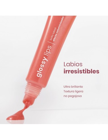 BRILLO LABIAL CHER GLOSSY MELON GLOW  