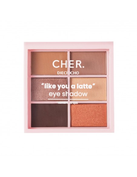 SOMBRAS CHER DIECIOCHO PALETA LIKE YOU A LATTE  