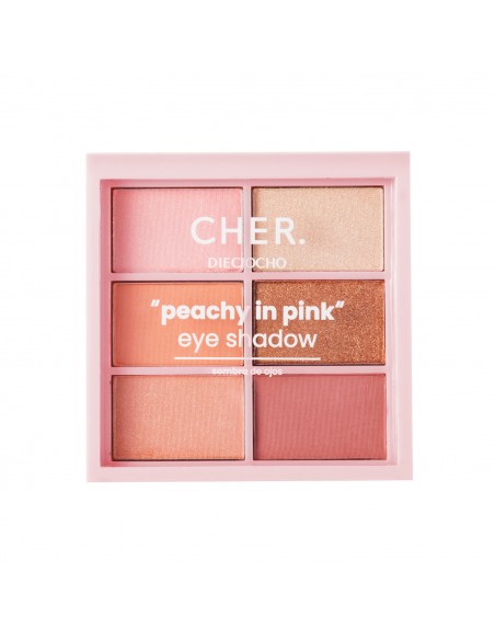 SOMBRAS CHER DIECIOCHO PALETA PEACHY IN PINK  