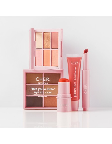 SOMBRAS CHER DIECIOCHO PALETA PEACHY IN PINK  