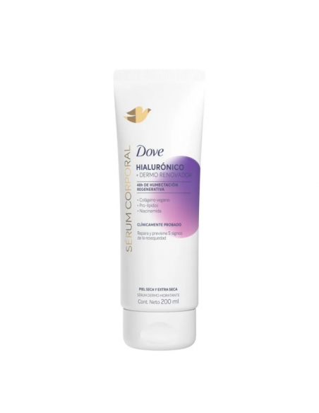 CREMA PARA CUERPO DOVE hialuronico 200 cc