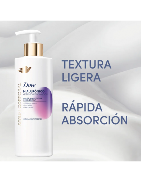 CREMA PARA CUERPO DOVE hialuronico 200 cc