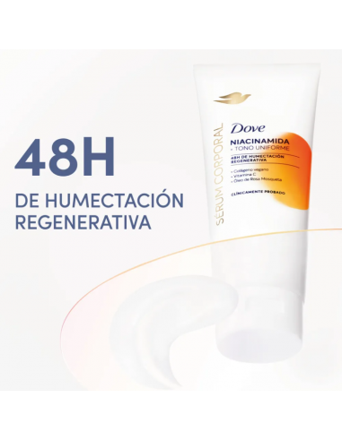 CREMA PARA CUERPO DOVE NIACINAMIDA 400 CC