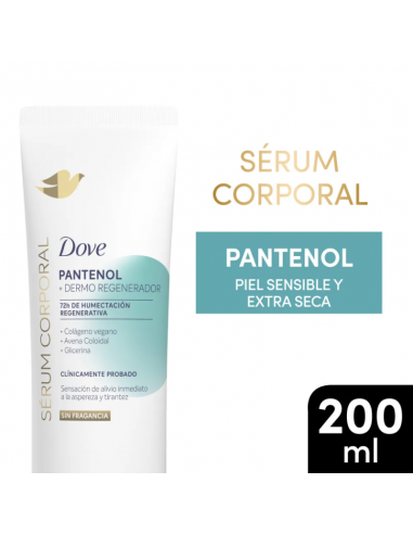 CREMA PARA CUERPO DOVE PANTENOL 200 CC
