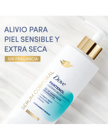 CREMA PARA CUERPO DOVE PANTENOL 200 CC