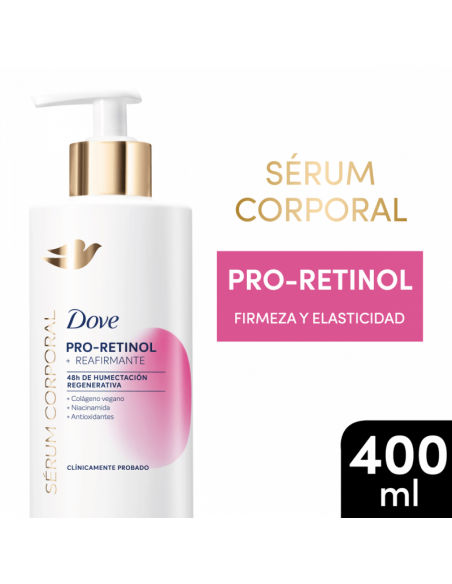 CREMA PARA CUERPO DOVE PRO RETINOL 400 CC