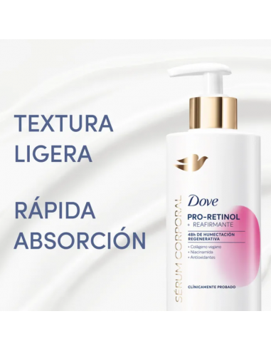 CREMA PARA CUERPO DOVE PRO RETINOL 400 CC