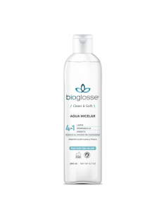 DESMAQUILLANTE BIOGLOSSE AGUA MICELAR 4 EN 1  
