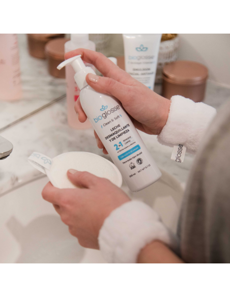 DESMAQUILLANTE BIOGLOSSE LECHE DE LIMPIEZA 2 EN 1 200 cc