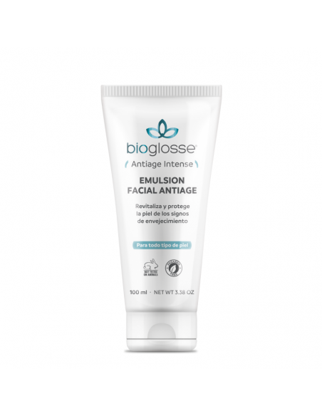 CREMA PARA ROSTRO BIOGLOSSE EMULSION ANTIAGE 100 cc