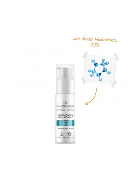 CREMA PARA ROSTRO BIOGLOSSE SERUM ACIDO HIALURONICO 30 cc