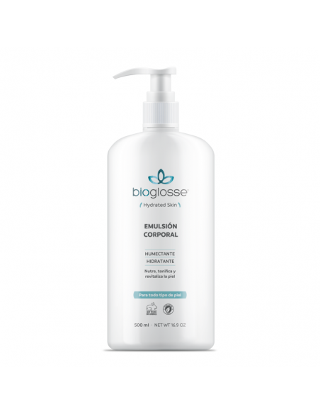 CREMA PARA CUERPO BIOGLOSSE EMULSION 500 cc
