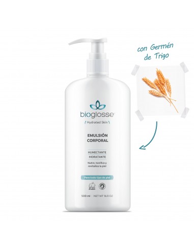 CREMA PARA CUERPO BIOGLOSSE EMULSION 500 CC