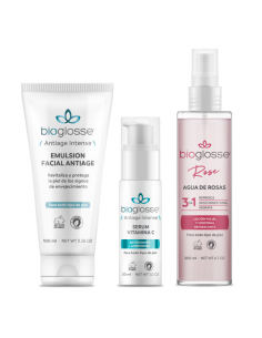 SET DE CREMA BIOGLOSSE KIT FACIAL DFS  