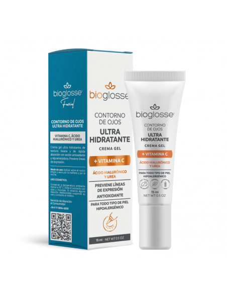 CREMA PARA ROSTRO BIOGLOSSE CONTORNO OJOS ULTRA HIDRATANTE 15 cc
