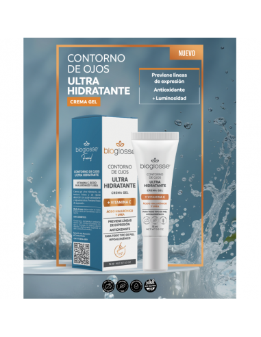 CREMA PARA ROSTRO BIOGLOSSE CONTORNO OJOS ULTRA HIDRATANTE 15 CC